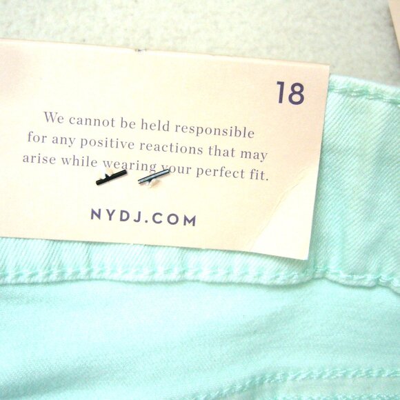 New NYDJ Marilyn Crop Cuff Jeans Sz 18 - Picture 7 of 9